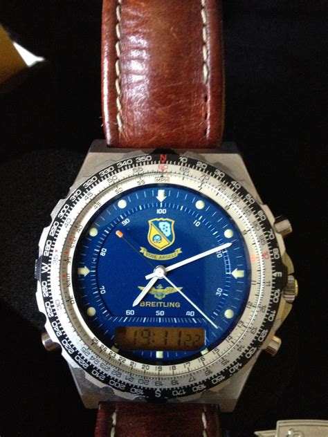 breitling emergency blue angels|breitling navitimer blue angels.